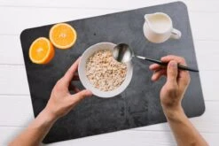 Placemats - Beton Print - Grijs - Industrieel - Onderleggers Placemat - Placemat - Onderlegger - 6 Stuks - 45x30 Cm -Skimask 1200x800 528