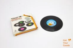 Merkloos Vinyl Platen Onderzetters Voor Glazen | LP Onderzetters (6 Stuks) | Onderzetters Met Anti-slip -Skimask 1200x800 566