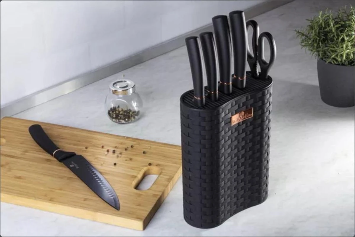 Berlinger Haus Messenset Met Messenblok - 7-delig 6 Berlinger Haus Messenset Met Messenblok - 7-delig - Afbeelding 4