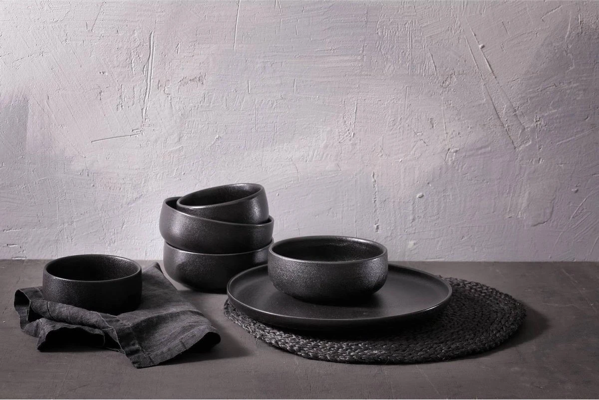 Maastricht Porselein Schaal Universe 14 Cm 65 Cl Zwart Porselein 1 Stuk(s) 6 Maastricht Porselein Schaal Universe 14 Cm 65 Cl Zwart Porselein 1 Stuk(s) - Afbeelding 4