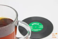 Merkloos Vinyl Platen Onderzetters Voor Glazen | LP Onderzetters (6 Stuks) | Onderzetters Met Anti-slip -Skimask 1200x802 27