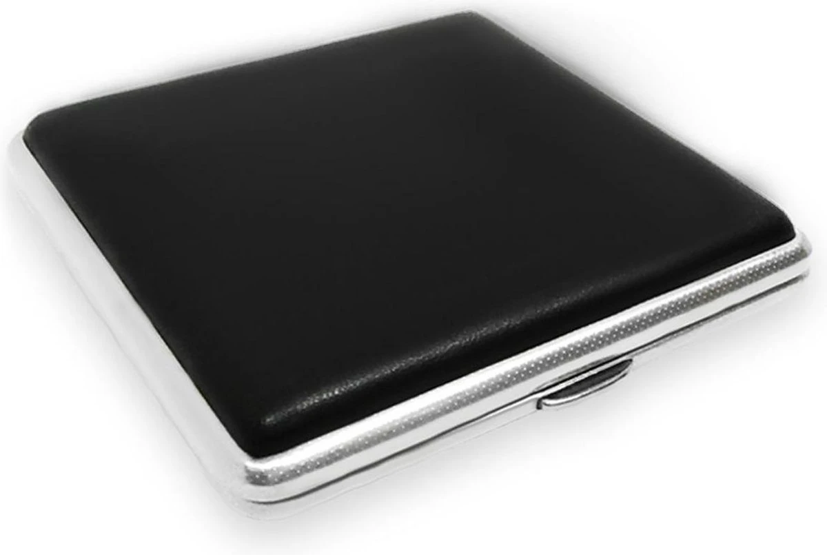 EYSLife Sigaretten Doosje + Aansteker Hoesje - Met Veerkrachige Houders - 20 Sigaretten - Leder - Extra Stevig - Roestvrij - Sigarettenhouder - Box / Opbergdoosje 10 EYSLife Sigaretten Doosje + Aansteker Hoesje - Met Veerkrachige Houders - 20 Sigaretten - Leder - Extra Stevig - Roestvrij - Sigarettenhouder - Box / Opbergdoosje - Afbeelding 8