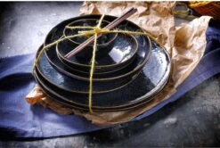 Palmer Serviesset Eccentric Stoneware 6-persoons 24-delig Blauw -Skimask 1200x807 2