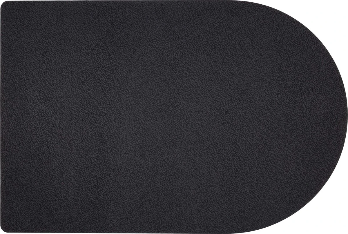 Jay Hill Placemats - Vegan Leer - Zwart - Bread - 44 X 30 Cm - 6 Stuks 3 Jay Hill Placemats - Vegan Leer - Zwart - Bread - 44 X 30 Cm - 6 Stuks