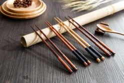 Merkloos Handgemaakte Japanse Eetstokjes - Chestnut 10 Merkloos Handgemaakte Japanse Eetstokjes - Chestnut -Skimask 1200x808