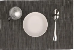 Merkloos Placemats | Set Van 6 Stuks | Antraciet |30 X 45cm | Anti-slip |Hittebestendig |Onderhoudsvriendelijk