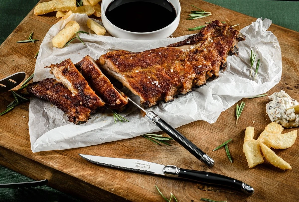 Laguiole Style De Vie Steakmessen Premium Line - 6-delig - Zwart 11 Laguiole Style De Vie Steakmessen Premium Line - 6-delig - Zwart - Afbeelding 9