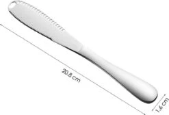 Merkloos Zilverkleurige 3-delige Botermessen Set - Roestvrijstaal - Messenset Voor De Boter - 3 X 20,8 X 1,6 Cm 11 Merkloos Zilverkleurige 3-delige Botermessen Set - Roestvrijstaal - Messenset Voor De Boter - 3 X 20,8 X 1,6 Cm -Skimask 1200x815