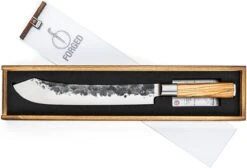 Forged Olive Slagersmes 25.5cm - Olijfhout - In Houten Giftbox 31 Forged Olive Slagersmes 25.5cm - Olijfhout - In Houten Giftbox -Skimask 1200x816