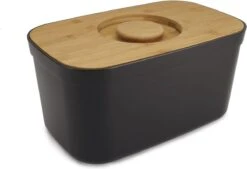 Joseph Joseph Broodtrommel Incl. Snijplankdeksel - 18x21,5x35,5 Cm - Zwart -Skimask 1200x821 7