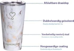 DRINKONLOVE - SHAKEY GOLD - Drinkbeker Met Rietje - RVS - 480 Ml 12 DRINKONLOVE - SHAKEY GOLD - Drinkbeker Met Rietje - RVS - 480 Ml -Skimask 1200x828 2