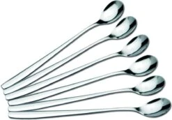 Merkloos Generik Latte Macchiato Lepeltjes - 12 Stuks - RVS -Skimask 1200x835 1