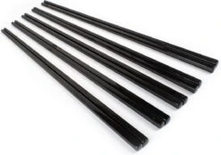 Dymund® Chopsticks - 5 Persoons Eetstokjes Set - Herbruikbaar - RVS - Zwart -Skimask 1200x843 2