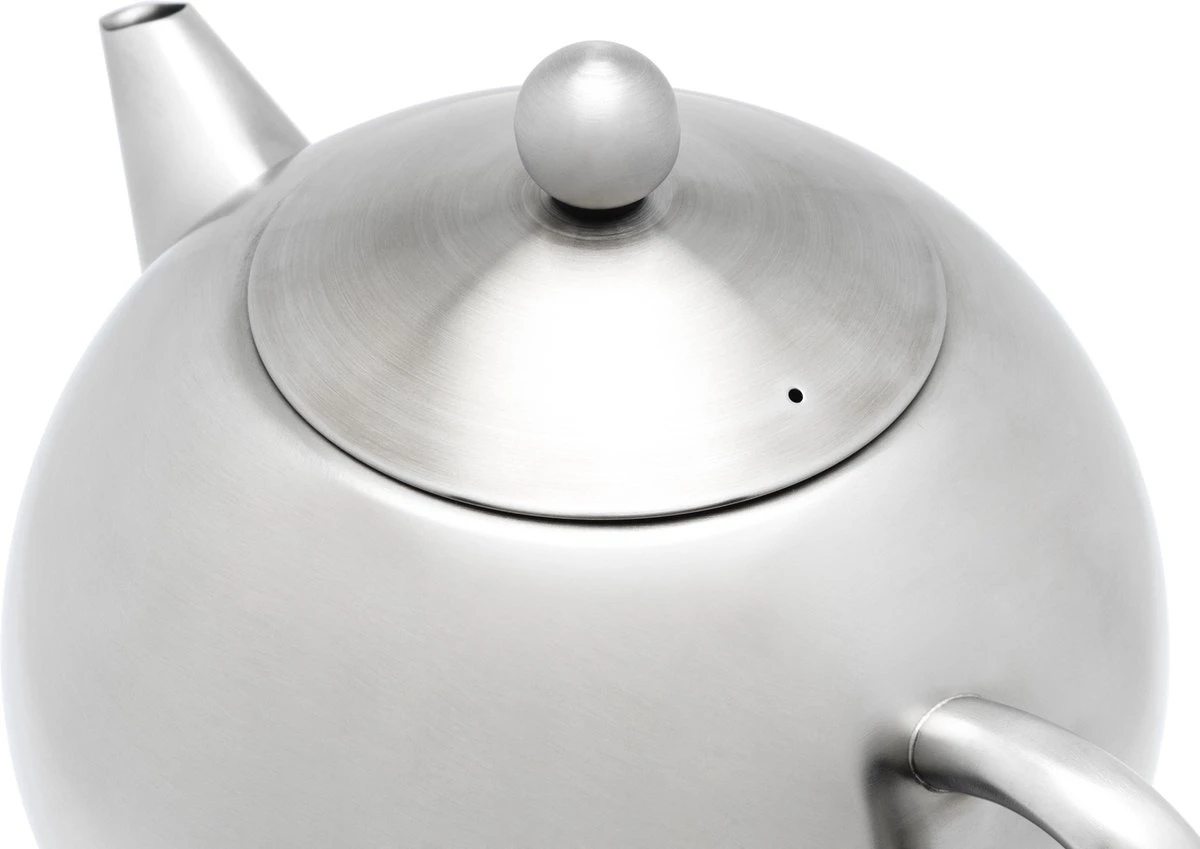 Bredemeijer - Theepot Minuet Santhee 1,4L Mat Dubbelwandig 4 Bredemeijer - Theepot Minuet Santhee 1,4L Mat Dubbelwandig - Afbeelding 2