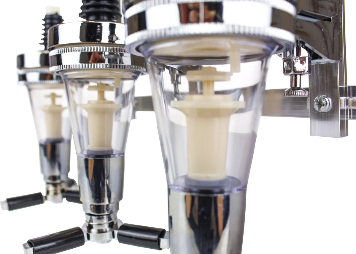 United Entertainment - Bar Butler Flessenhouder Wandmontage Voor 6 Flessen, Cocktail Drankdispenser Voor Man Cave Thuisbar Keuken, 53x11x36 Cm 4 United Entertainment - Bar Butler Flessenhouder Wandmontage Voor 6 Flessen, Cocktail Drankdispenser Voor Man Cave Thuisbar Keuken, 53x11x36 Cm - Afbeelding 2