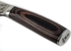 Shinrai Japan - Japans Koksmes 20 Cm - Koksmes - RVS Staal Mes - Hammered RVS - Met Luxe Geschenkdoos -Skimask 1200x858