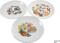 Pizzaborden - 6 Stuks - 20cm - Klein