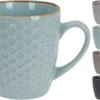 Excellent Houseware Set Van 8x Stuks Luxe Gekleurde Stoneware Bekers/koffiekopjes 200 Ml - Kopjes/koffiebekers -Skimask 1200x865 3