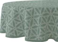 Tafelzeil Rond Orbit Groen - 160cm
