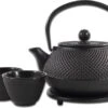 SakuraTea - Theepot Set - 4-delig - Gietijzer - Zwart - 0.8L - 2 Kopjes (100ml) 2 SakuraTea - Theepot Set - 4-delig - Gietijzer - Zwart - 0.8L - 2 Kopjes (100ml) -Skimask 1200x882 4