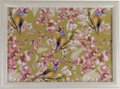 Mars & More Laptray-Schootkussen Charming Bloemen Roze