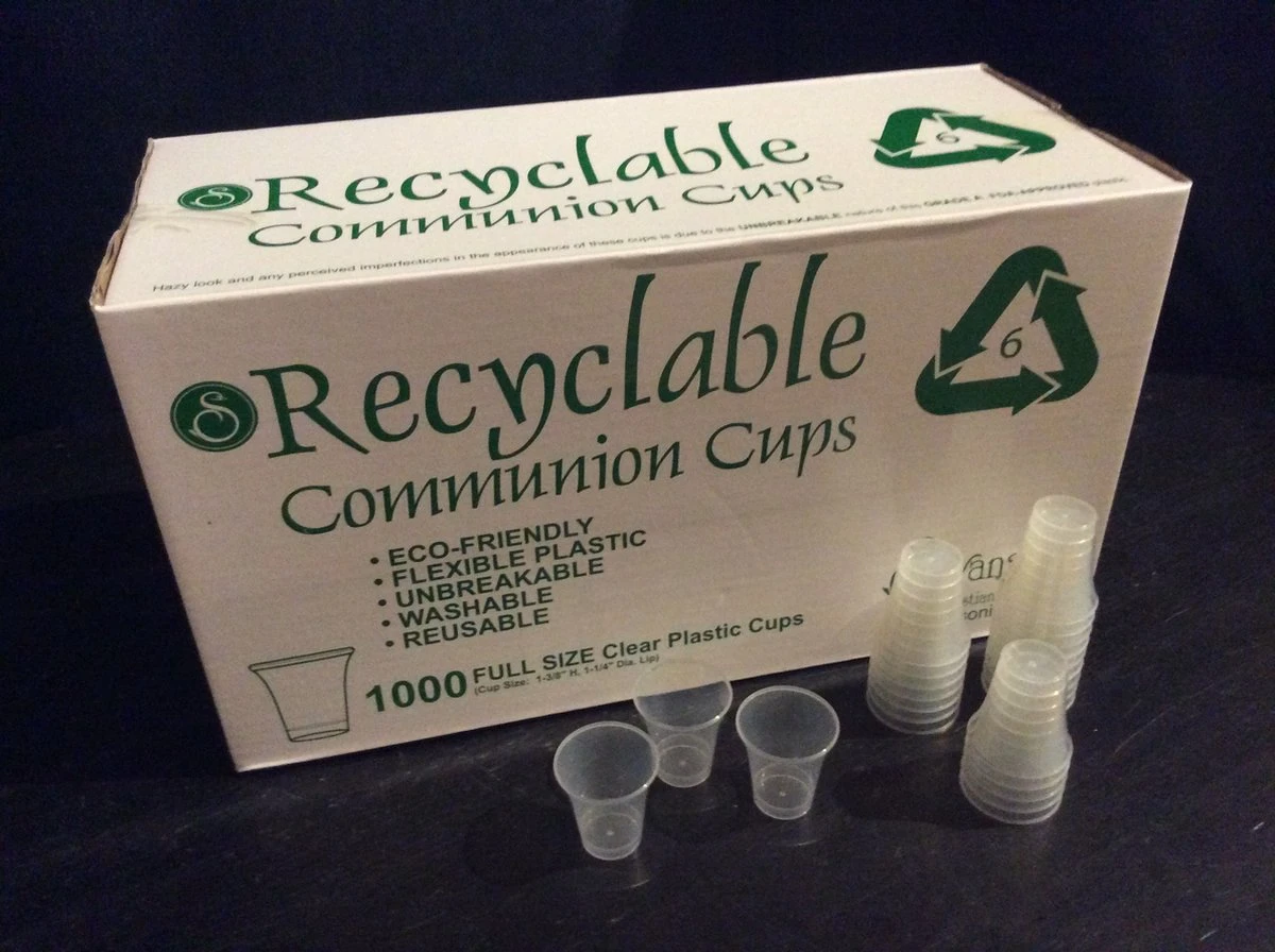 Kunststof Avondmaalsbekertjes - Herbruikbaar - 1000 Stuks 3 Kunststof Avondmaalsbekertjes - Herbruikbaar - 1000 Stuks