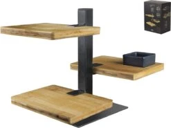 Gusta Serveertoren - 3 Bamboe Planken 26 Gusta Serveertoren - 3 Bamboe Planken -Skimask 1200x897 3