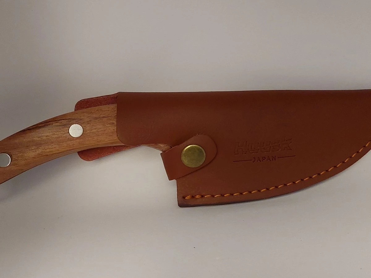 Huusk Keukenmes Met Lederen Etui 5 Huusk Keukenmes Met Lederen Etui - Afbeelding 3