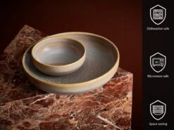 Salt&Pepper Tabo Beige - Serviesset - 4 Persoons - 12 Delig - Crème/Beige -Skimask 1200x900 170