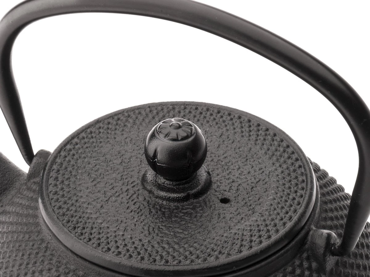 Bredemeijer - Theepot Jang 0,8L Gietijzer Zwart 8 Bredemeijer - Theepot Jang 0,8L Gietijzer Zwart - Afbeelding 6