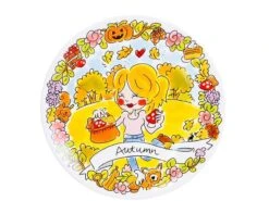 Blond Amsterdam Winter Ontbijtborden Set - 2 Stuks: Autum & Winter - Ø 22 Cm -Skimask 1200x900 202