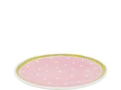 Blond Amsterdam Even Bijkletsen Ontbijtbord Ø22 Cm - Stip -Skimask 1200x900 210