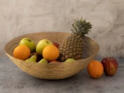 Parya Home - Fruitschaal Rond - ø 30 Cm - Goud - Metaal -Skimask 1200x900 283