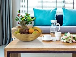 Parya Home - Fruitschaal Rond - ø 30 Cm - Goud - Metaal -Skimask 1200x900 284