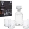 Merkloos Whisky Karaf Set - 0.9 L - Incl. 4 Glazen 2 Merkloos Whisky Karaf Set - 0.9 L - Incl. 4 Glazen -Skimask 1200x902 2