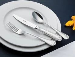 Sola Bestekset Symphony - Klassiek - 6 Persoons - 50 Delig - Zilverwit Edelstaal 18/10 - RVS - Zilver -Skimask 1200x906 11