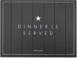 Riviera Maison Placemats - Dinner Is Served Placemat - Zwart 7 Riviera Maison Placemats - Dinner Is Served Placemat - Zwart -Skimask 1200x906 30