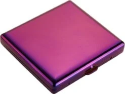 Sigarettendoosje Paars - 20 Sigaretten - Luxe Sigarettenhouder - Hoge Kwaliteit