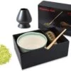 Merkloos Matcha Starter Set Compleet - Matcha Set - Matcha Thee Set Incl. Matcha Thee - Handgemaakt Matcha Kom - Chasen Houder Zwart - Bamboe Matcha Klopper En Maatschep - Complete Matcha Starter Set -Skimask 1200x914 3