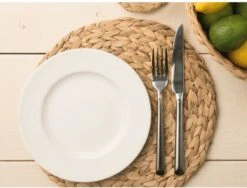 Placemats, Rond, Set Van 4 Stuks, Waterhyacint - Creative Tops 8 Placemats, Rond, Set Van 4 Stuks, Waterhyacint - Creative Tops -Skimask 1200x914 5