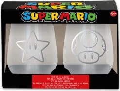 Storline Nintendo - Super Mario Crystal Glasses 2-pack -Skimask 1200x918 7
