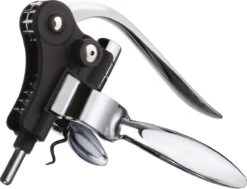 Vacu Vin Kurkentrekker Lever Horizontaal - Zwart