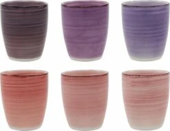 Tavola - Koffiemokken - Zonder Oor - Kleurrijk - Aardewerk - 160Ml - 6 Stuks - Ibizia 12 Tavola - Koffiemokken - Zonder Oor - Kleurrijk - Aardewerk - 160Ml - 6 Stuks - Ibizia -Skimask 1200x927 8