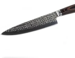 Shinrai Japan - Japans Koksmes 20 Cm - Koksmes - RVS Staal Mes - Hammered RVS - Met Luxe Geschenkdoos -Skimask 1200x929