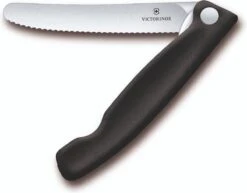 Victorinox Swiss Classic Tomatenmes Inklapbaar - 11cm - Kartel - Zwart