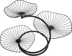 QUVIO Fruitschaal Etagère Drielaags - Fruitmand - Fruitschaal Zwart - Serveerschaal - Schalen - Presenteerbladen - Draadstaal - Staal - 26 X 50 X 33 Cm (lxbxh) - Zwart 13 QUVIO Fruitschaal Etagère Drielaags - Fruitmand - Fruitschaal Zwart - Serveerschaal - Schalen - Presenteerbladen - Draadstaal - Staal - 26 X 50 X 33 Cm (lxbxh) - Zwart -Skimask 1200x943 8