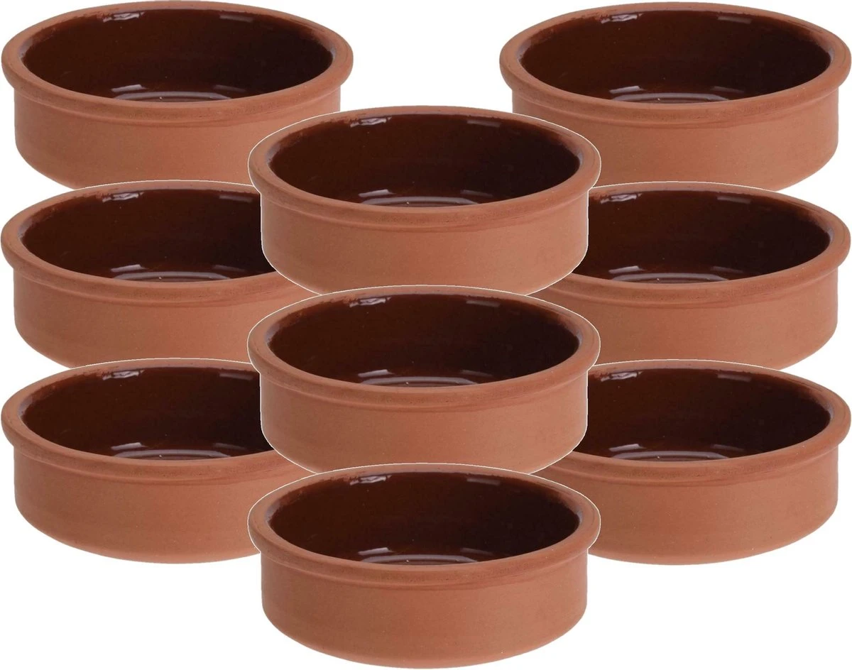 Merkloos 12x Tapas Schaaltjes 500 Ml Terracotta 12 Cm - Keukenbenodigdheden - Kookbenodigdheden - Tafel Dekken - Tapasschaaltjes - Tapas/snacks/hapjes Bereiden En Serveren 3 Merkloos 12x Tapas Schaaltjes 500 Ml Terracotta 12 Cm - Keukenbenodigdheden - Kookbenodigdheden - Tafel Dekken - Tapasschaaltjes - Tapas/snacks/hapjes Bereiden En Serveren