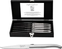 Laguiole Style De Vie Steakmessen Luxury Line - 6-delig - RVS -Skimask 1200x946 1