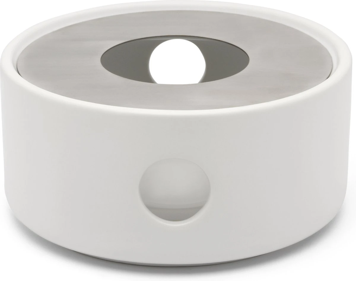 Bredemeijer - Theeset Umea Theepot 1.2L Met Theelichtwarmer - Mat Wit 8 Bredemeijer - Theeset Umea Theepot 1.2L Met Theelichtwarmer - Mat Wit - Afbeelding 6