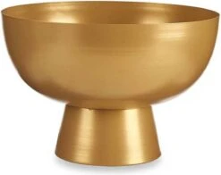 Arte R - Fruitschaal/fruitmand - Centerpiece - Goud Kleurig Metaal - 35 X 23 Cm -Skimask 1200x950 4